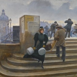 Modiste sur le Pont des Arts